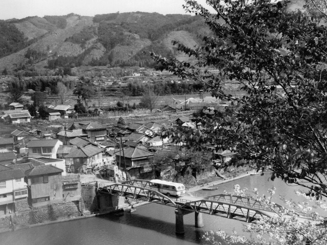 物部川−鏡橋1960